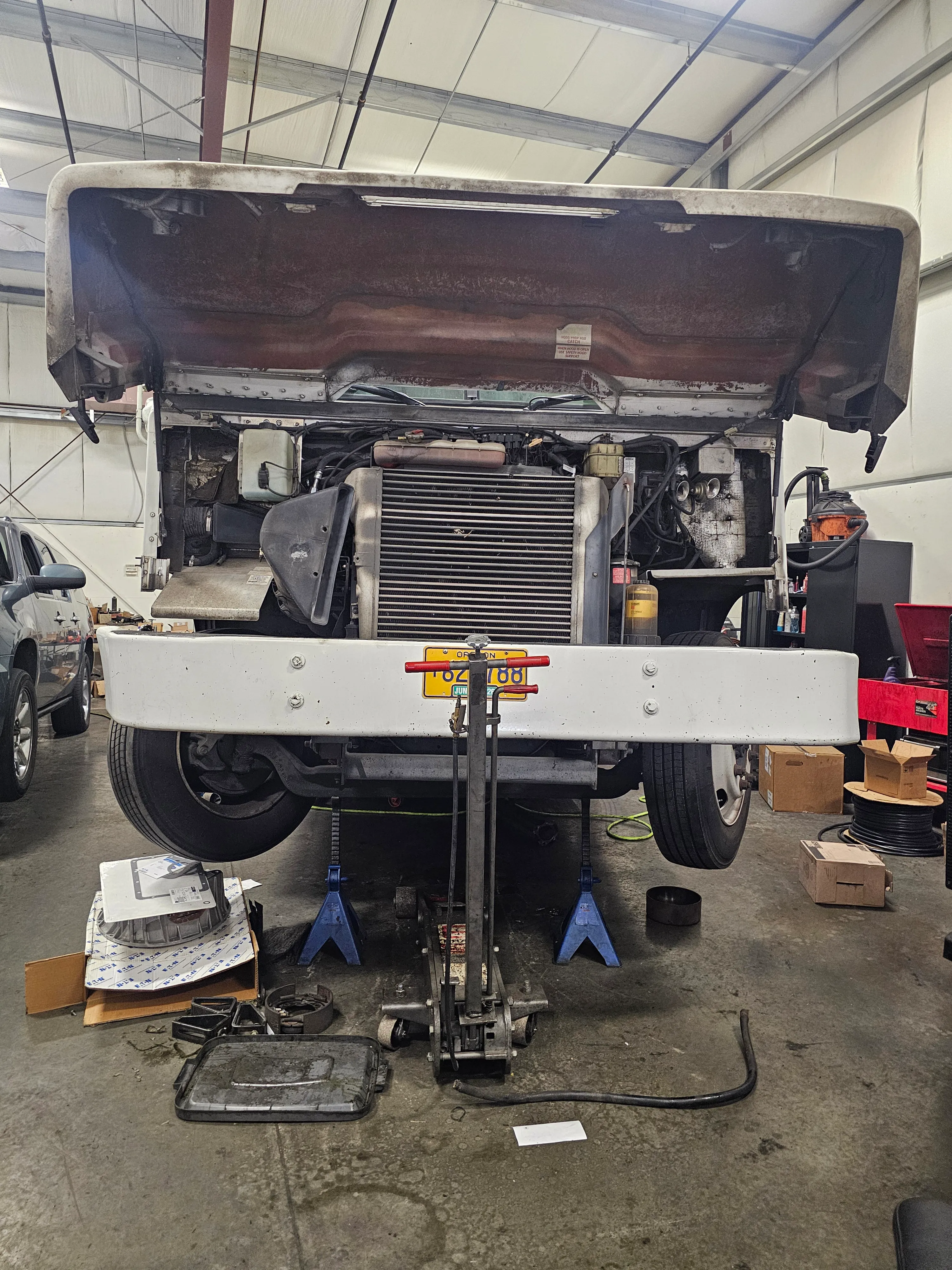 Inside NW Sprinter Services' shop floor