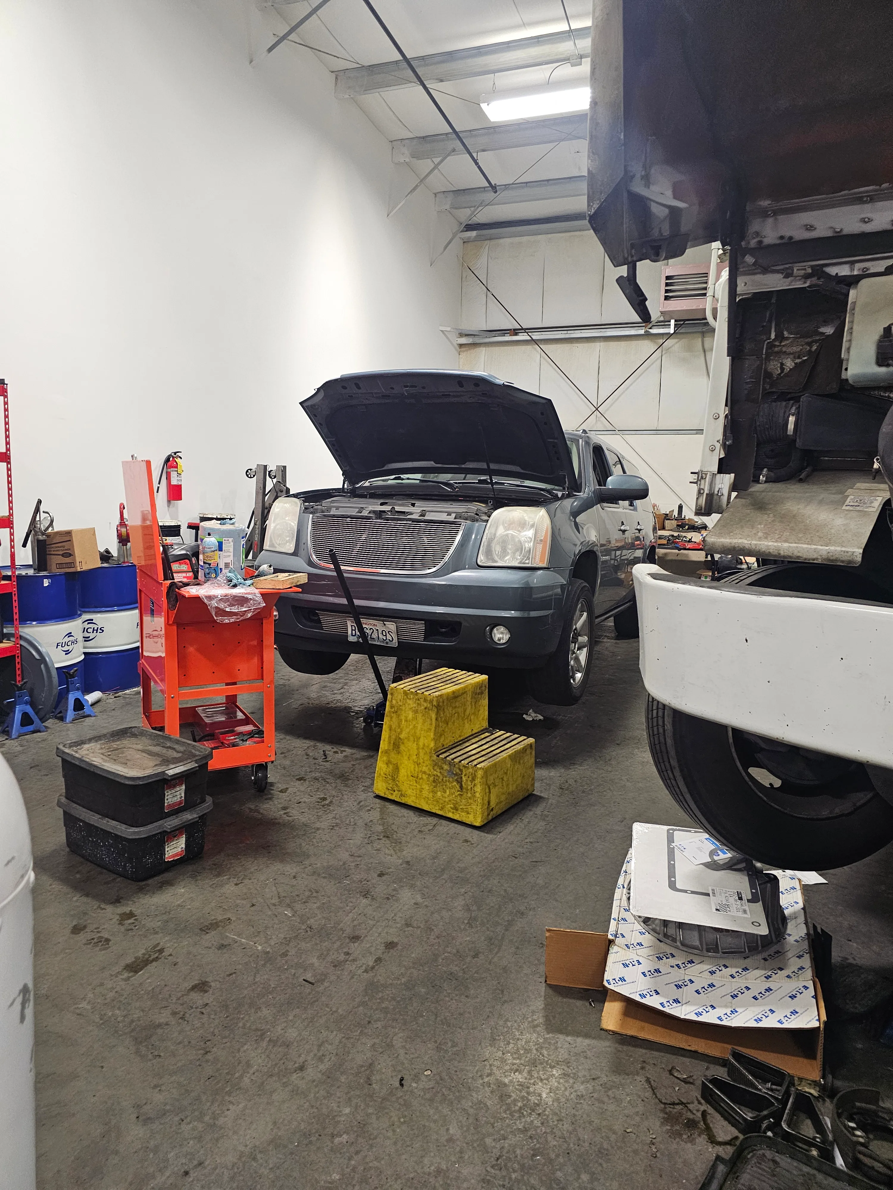 Service in progress at NW Sprinter Services